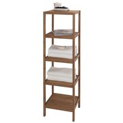 Creative Ware Home Eco Style Bamboo 5 Shelf Tower RM-34021